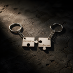 Ξύλινο Puzzle Μπρελόκ Ζευγαριού - Image 2