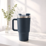 Ανοξείδωτο Θερμός Ποτήρι 1200ml με Χερούλι - Image 5